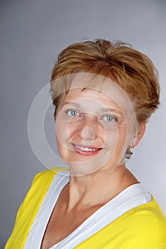 Woman senior portrait photo