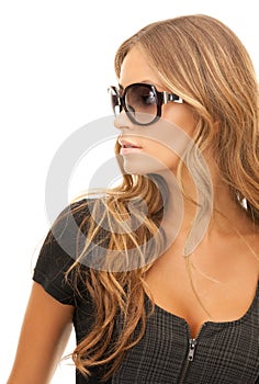 Woman in shades