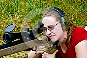 Woman Shooting