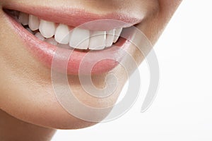 Woman Smiling With Prefect White Teeth