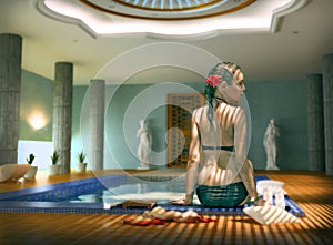 Woman in spa img