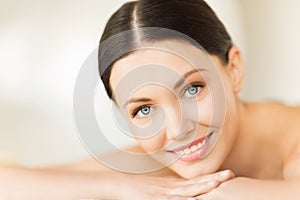 Woman in spa