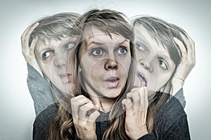 Woman with split personality suffers from schizophrenia