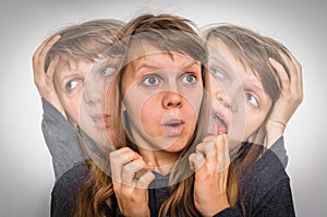 Woman with split personality suffers from schizophrenia