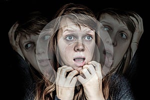 Woman with split personality suffers from schizophrenia