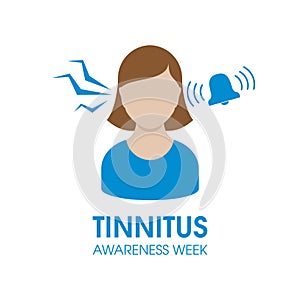 Tinnitus Awareness Week vector