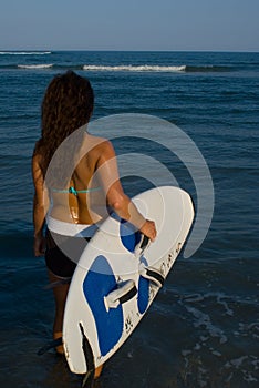 Woman Surfer