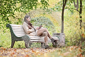 Woman with tablet