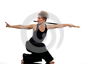 Woman tai chi