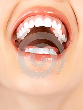 Woman teeth