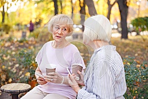 Woman telling her friend about her problems