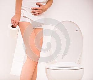 Žena v záchod 
