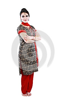 Woman in traditional clothing