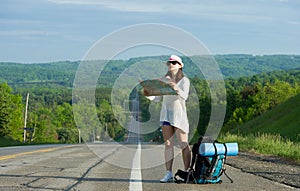 Woman traveler