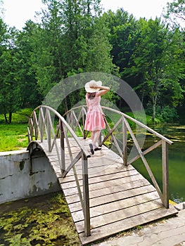 woman traveler enjoying of relaxing with lake view