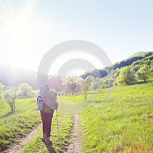 Woman traveller