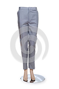 Woman trousers isolated