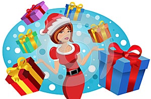 Woman Xmas Stress Gift Gifts