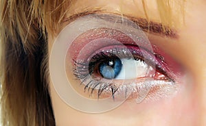 Womans eye