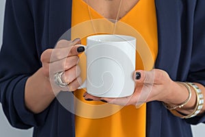 White Mug mockup - Styled Stock photo