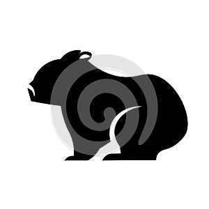 Wombat Icon Vector