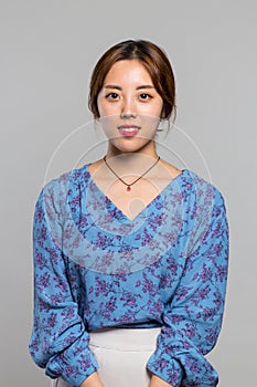 Women Adult Asian Smile Happy Concept