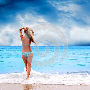 Women on the beach