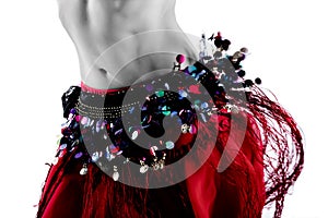 Women belly dancer