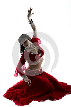 Women belly dancer