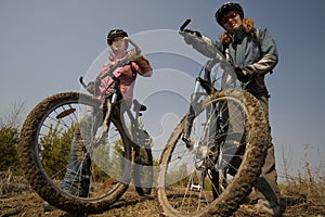 Women bikers photo