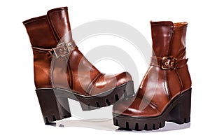 Women boots Brown