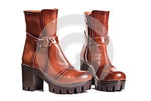 Women boots Brown