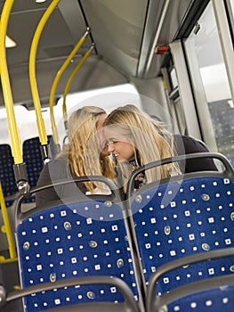 Women on the bus photo