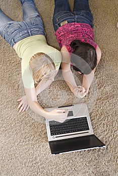 Women on a carpet