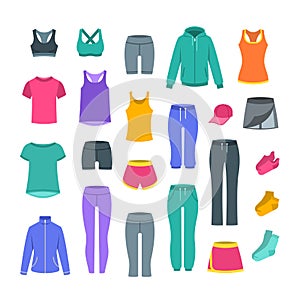 Women casual clothes for gym fitness training