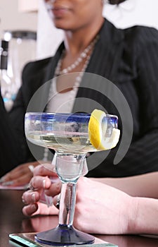 Women Enjoying Cocktails