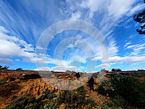 Women hiking in the Flinders Ranges