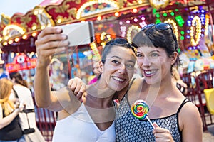 Women at Luna Park