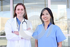 Women Medical Team Partnership