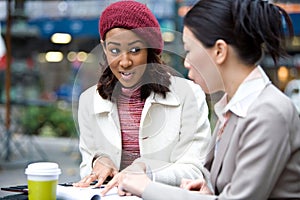 Women Meeting for Business photo