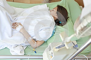 Women patients in hospital