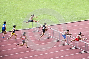 Women's 100m Hurdles photo