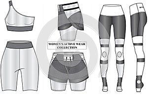 Women's activewear collection