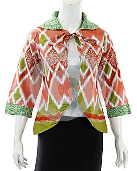 Women\'s blazer with bright colors