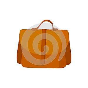 Women's brown bag icon