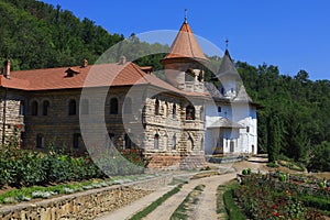 Women`s Christian monastery in the village of Rud or Rudi, Republic of Moldova photo