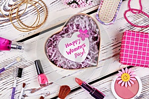 Women`s day greeting card