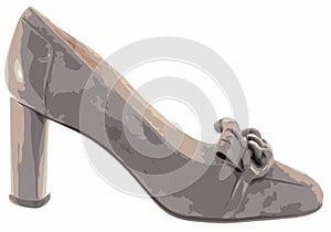 Women`s high-heeled shoes