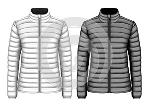 Women`s insulated down jackets photo