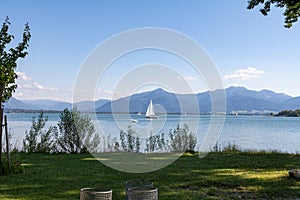 Women`s Island Fraueninsel, Chiemsee Lake, Bavaria